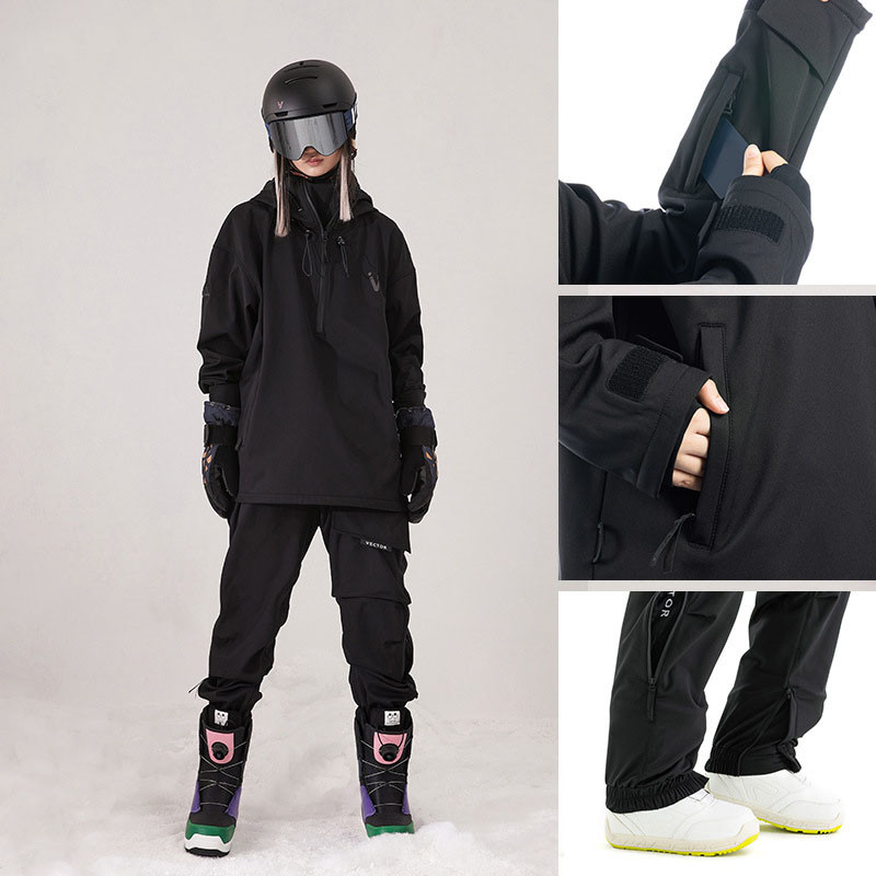 2022 új férfi téli síruha meleg síelés snowboard szélálló női kültéri vastag vízálló ruhák hókabát nadrág szettek
