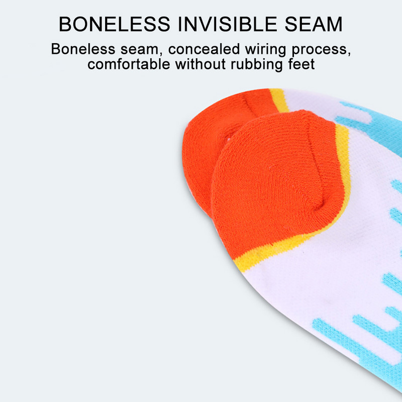 1 чифт зимни топли дълги тръбни дамски чорапи за ски, абсорбиращи потта, устойчиви на износване, високоеластични меки чорапи за спорт на открито, сняг, сноуборд