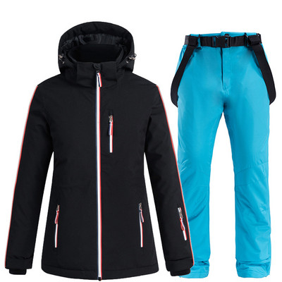 Férfi síruha női Snowboard dzseki + nadrág téli snowboard ruházat vízálló szélálló Parka síkabát és nadrág