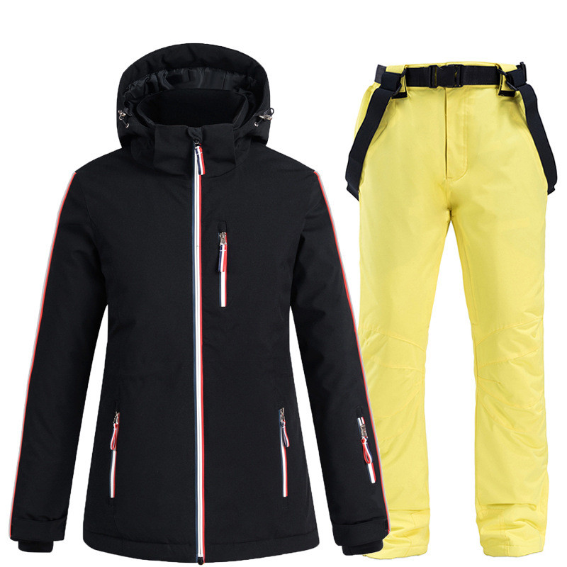 Férfi síruha női Snowboard dzseki + nadrág téli snowboard ruházat vízálló szélálló Parka síkabát és nadrág