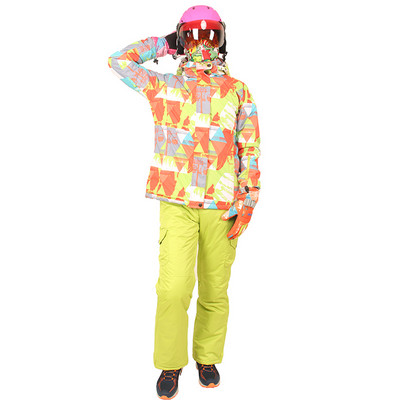 Goexplore síruha női vastag, meleg, lélegző kültéri sport hó snowboard készlet vízálló téli ruha női nadrág és kabát