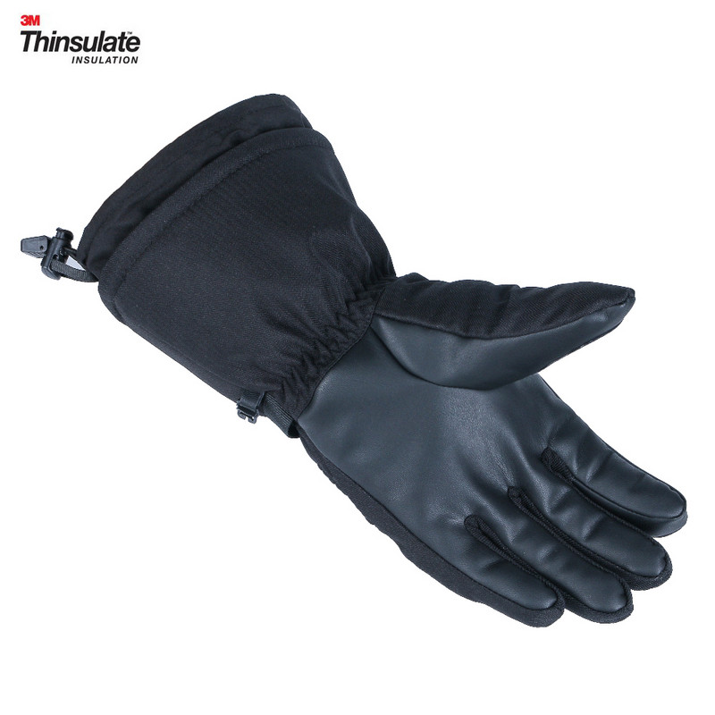 Висококачествени зимни ски ръкавици за сняг черни мъжки жени 3M Thinsulate водоустойчиви Thouchscreen сноуборд моторни шейни ръкавици