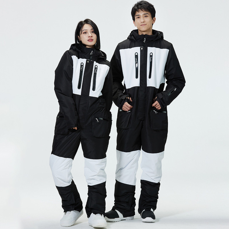 2022 Férfi, női egyrészes hóruha, sport férfi snowboard jumpsuit, hegyi női síoverál, vízálló férfi koterminált ruha