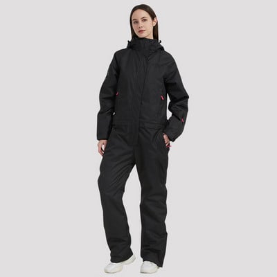 Skijaško odijelo Odijelo Muško i žensko jednodijelno dvopločno toplo zimsko slobodno vodootporno skijaško odijelo jednodijelno skijaško odijelo