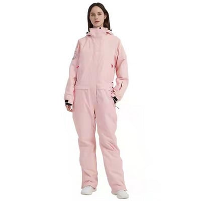 Skijaško odijelo Odijelo Muško i žensko jednodijelno dvopločno toplo zimsko slobodno vodootporno skijaško odijelo jednodijelno skijaško odijelo