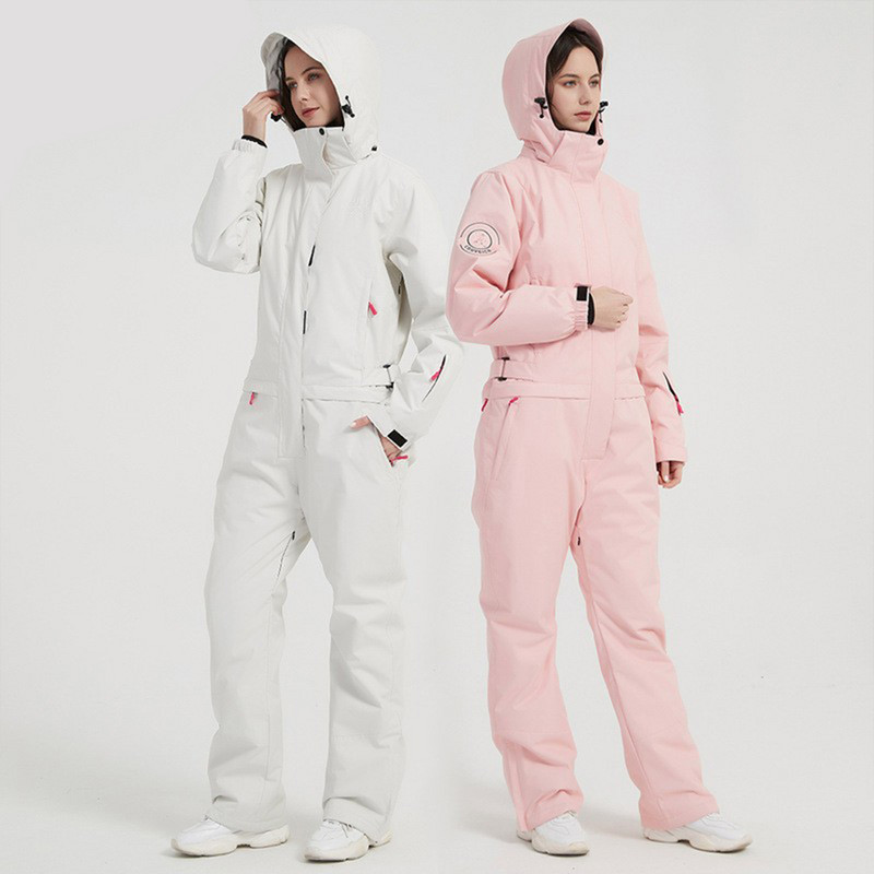 Skijaško odijelo Odijelo Muško i žensko jednodijelno dvopločno toplo zimsko slobodno vodootporno skijaško odijelo jednodijelno skijaško odijelo