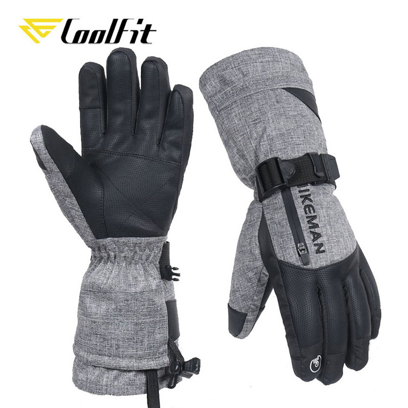 CoolFit skijaške rukavice Vodootporne rukavice s funkcijom zaslona osjetljivog na dodir Grijane rukavice za snowboard Tople rukavice za motorne sanke Muškarci Žene