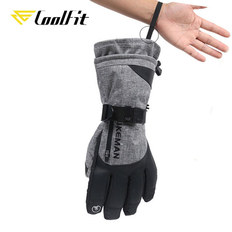 CoolFit skijaške rukavice Vodootporne rukavice s funkcijom zaslona osjetljivog na dodir Grijane rukavice za snowboard Tople rukavice za motorne sanke Muškarci Žene