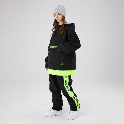 Ski Hoodie Γυναικείο σετ σκι Ανδρικά σακάκια για σνόουμπορντ για εξωτερικούς χώρους Φόρμες φαρδιά μπουφάν για σκι Παντελόνια χιονιού Κοστούμια σκι Ρούχα παντελόνια χιονιού