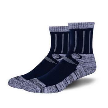 1 чифт зимни термо чорапи за колоездене, памучни по-дебели чорапи за сноуборд, ски за мъже, жени, спортни термочорапи, риболовни чорапи за туризъм