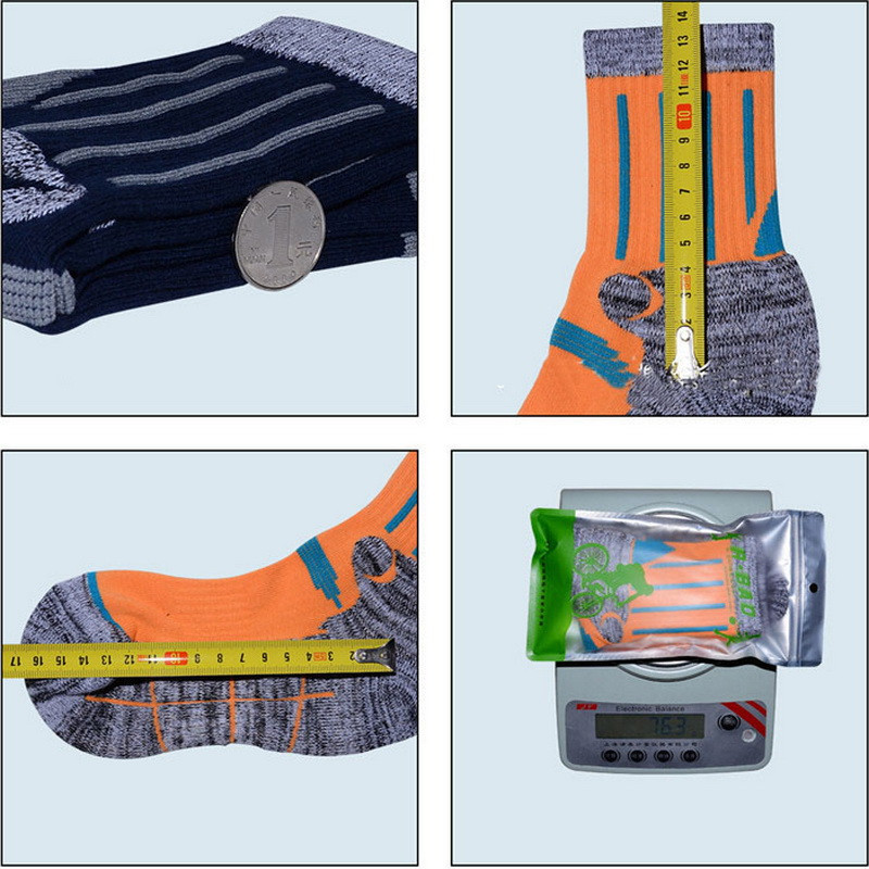 1 paar talvised termosokid puuvillased paksemad lumelaua suusasokid meestele naistele sportlikud termosokid kalapüügi matkasokid