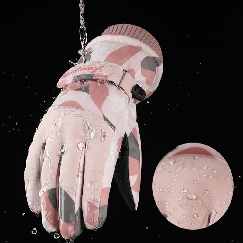 Téli síkesztyűk Ultrakönnyű érintőképernyős vízálló meleg kesztyűk női férfi snowboard kesztyűk motoros hókesztyűk