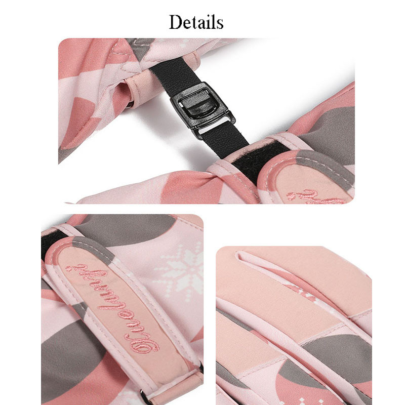 Téli síkesztyűk Ultrakönnyű érintőképernyős vízálló meleg kesztyűk női férfi snowboard kesztyűk motoros hókesztyűk