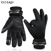 Vodootporne zimske rukavice -30 ℉ otporne na hladnoću, zaslon osjetljiv na dodir protiv klizanja dlana - grijana rukavica, termalna za biciklizam, motocikl, darovi za tatu