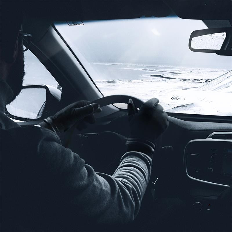 Vodootporne zimske rukavice -30 ℉ otporne na hladnoću, zaslon osjetljiv na dodir protiv klizanja dlana - grijana rukavica, termalna za biciklizam, motocikl, darovi za tatu