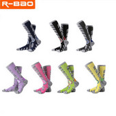 Мъжки зимни топли компресионни чорапи за сноуборд туризъм катерене ски дамски чорапи за спорт на открито Дълги термо чорапи