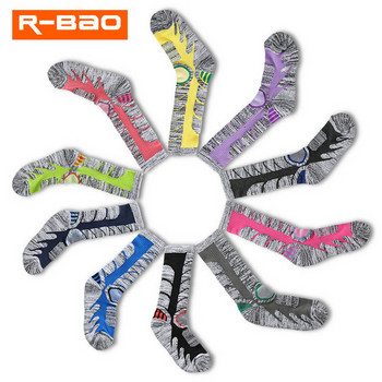 Мъжки зимни топли компресионни чорапи за сноуборд туризъм катерене ски дамски чорапи за спорт на открито Дълги термо чорапи