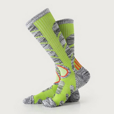 Мъжки зимни топли компресионни чорапи за сноуборд туризъм катерене ски дамски чорапи за спорт на открито Дълги термо чорапи