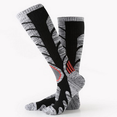 Мъжки зимни топли компресионни чорапи за сноуборд туризъм катерене ски дамски чорапи за спорт на открито Дълги термо чорапи