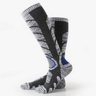 Мъжки зимни топли компресионни чорапи за сноуборд туризъм катерене ски дамски чорапи за спорт на открито Дълги термо чорапи