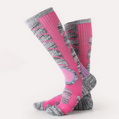 Мъжки зимни топли компресионни чорапи за сноуборд туризъм катерене ски дамски чорапи за спорт на открито Дълги термо чорапи