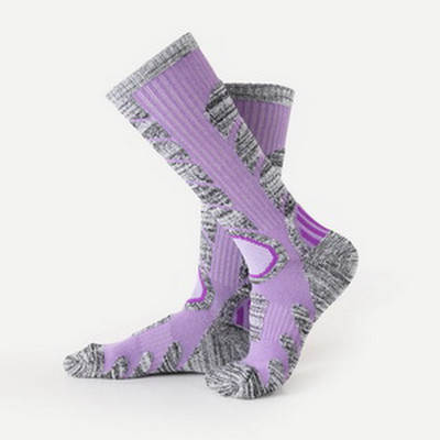 Мъжки зимни топли компресионни чорапи за сноуборд туризъм катерене ски дамски чорапи за спорт на открито Дълги термо чорапи