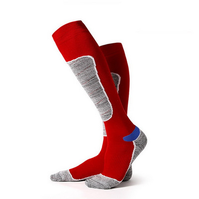 Vastag termozokni hosszú zokni téli kerékpározáshoz, síeléshez, túrázáshoz, snowboardhoz férfi női kültéri trekkinghez sportzokni termál