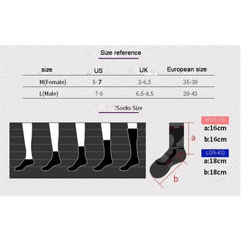 1 чифт памучни чорапи за планински туризъм на открито, удебелени зимни топли спортни чорапи за мъже, жени, ски риболов Gym wandelsokken