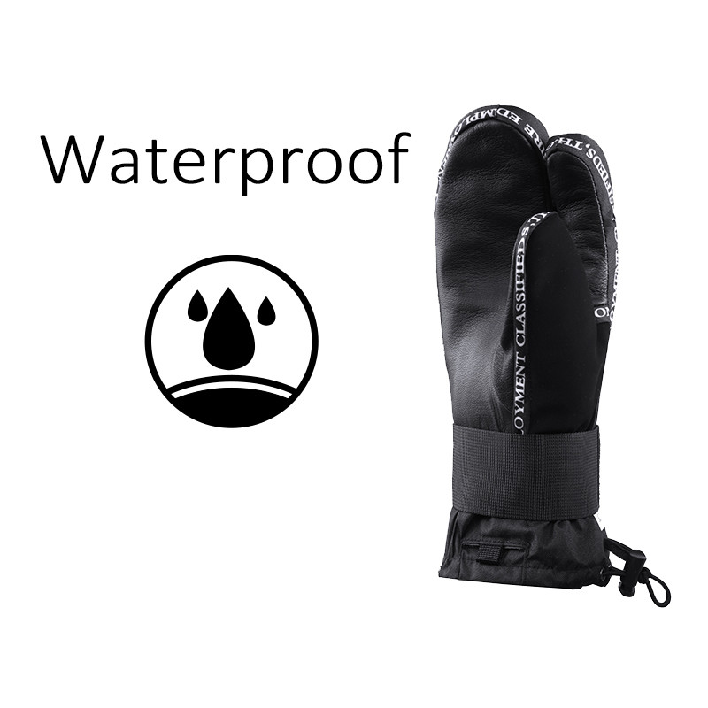 Žiemos slidinėjimo sportinės pirštinės sniego motociklas, sniego pirštinės, vandeniui atsparios snieglenčių pirštinės, atsparios vėjui, šiltos ir patogios