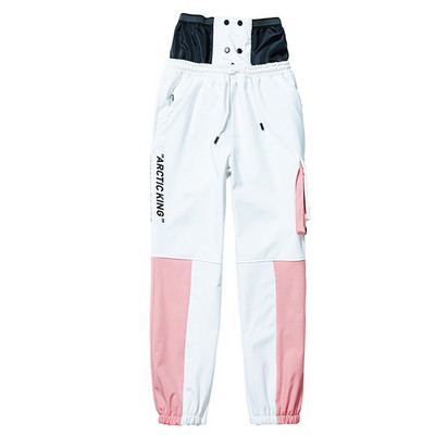 Skijaško odijelo Žene Muškarci S kapuljačom Vodootporna Vjetrootporna Jakna za par Snowboarding Komplet hlača Snježni kostimi za van SK007