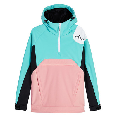 Skijaško odijelo Žene Muškarci S kapuljačom Vodootporna Vjetrootporna Jakna za par Snowboarding Komplet hlača Snježni kostimi za van SK007