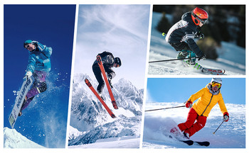 YUEDGE 2 Pair Υψηλής ποιότητας βαμβακερές κάλτσες για σκι Snowboarding Χειμερινές χοντρές θερμές κάλτσες για αθλήματα για σκι Μέγεθος 36-44