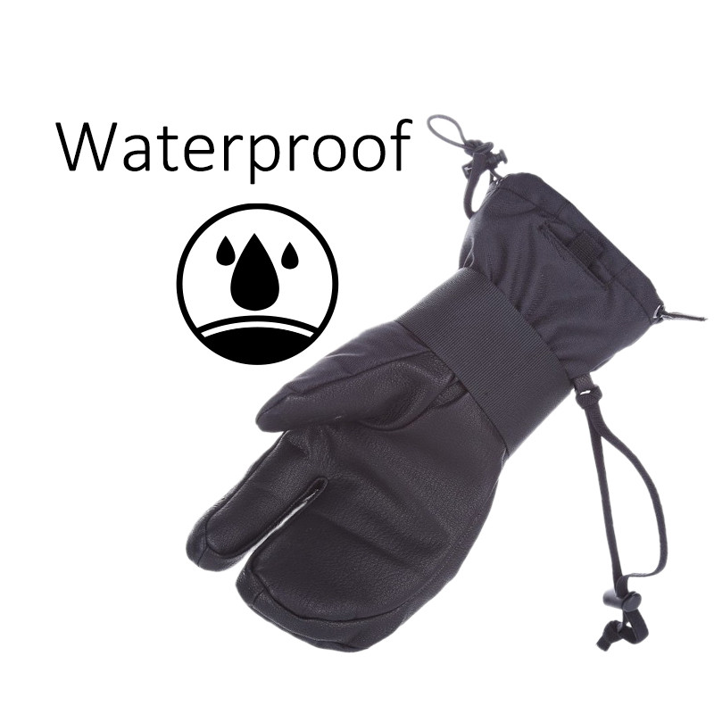 Téli síkesztyűk meleg és kényelmes Snowboard kesztyűk Snowmobile hókesztyűk víz- és szélálló