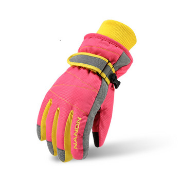 Външни зимни унисекс семейни ски ръкавици Дамски ветроустойчиви водоустойчиви памучни ръкавици Мъжки спортни ски сноуборд ръкавици