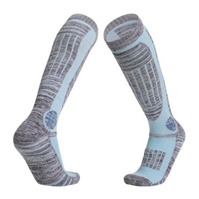 Téli női pamut Thermal sízokni párnázott ívtartó snowboard sportzokni teljes frottírral