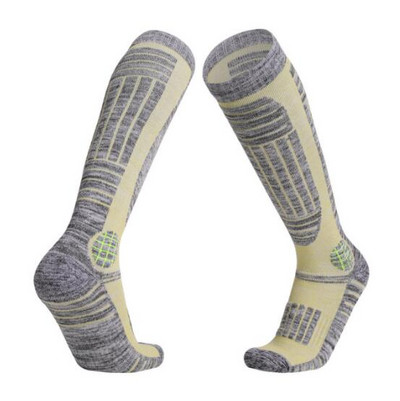 Téli női pamut Thermal sízokni párnázott ívtartó snowboard sportzokni teljes frottírral