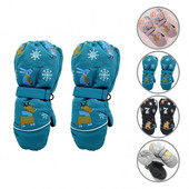 Mănuși Sport Mănuși confortabile pentru copii Rezistente la frig Mănuși de iarnă pentru copii, reglabile excelente