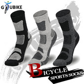 GTUBIKE Zimske topline Sportske čarape Protiv hladnoće Podebljano dno ručnika Planinarenje na otvorenom Planinarenje Skijanje Biciklizam Čarape od merino vune