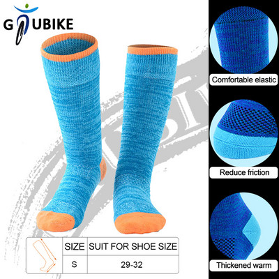 GTUBIKE Încălzitor de iarnă Îngroșa Copii Sosete sport pentru copii Prosop care absoarbe transpirația Partea inferioară Băieți Fete Ciclism Alergare Copii Schi șosete