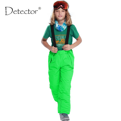 Detector Copii iarnă în aer liber Rezistent la apă Rezistent la vânt Respirabil Pantaloni de snowboard Pantaloni de schi Băieți 6-16 ani Pantaloni Impermeabili