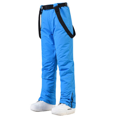 -30 Pantaloni de zăpadă pentru femei și bărbați, unsex, călduroși, pentru sporturi de iarnă, cu centură de sport în aer liber, pantaloni de snowboarding, impermeabili, rezistenți la vânt, pentru costum de schi.