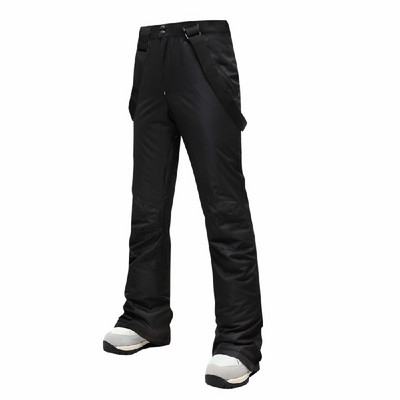 -30 ℃ Pantaloni de schi pentru femei Sporturi în aer liber noi, Bretele de înaltă calitate Pantaloni Rezidenți la vânt Impermeabil Iarnă caldă Snowboard