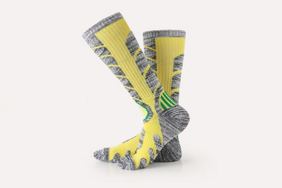 R-BAO 1 pár őszi téli pamut kültéri hegymászó túrázás sízokni vastag meleg fél sportzokni nőknek férfi nagykereskedés