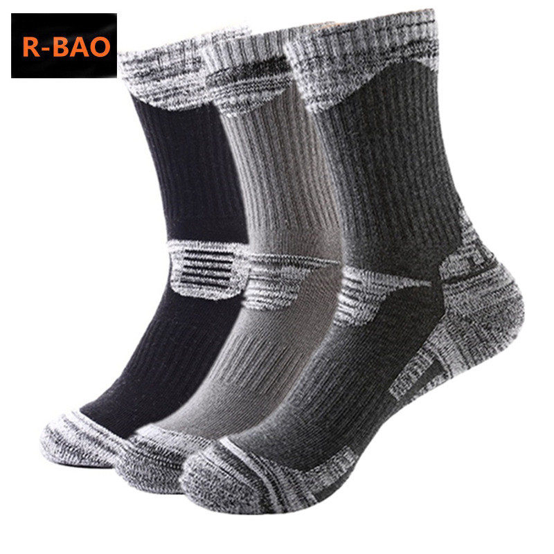 Őszi téli pamut kültéri hegymászó sítúra zokni vastag női férfi sportzokni futáshoz Snowboard kemping