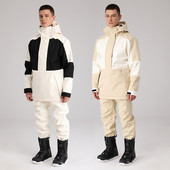 Sport Bărbați Costume de schi Jachetă Pantaloni Munte Bărbați Costum de zăpadă Iarnă Seturi de schi alpin Impermeabil Trening Barbat Haine cu snowmobilul