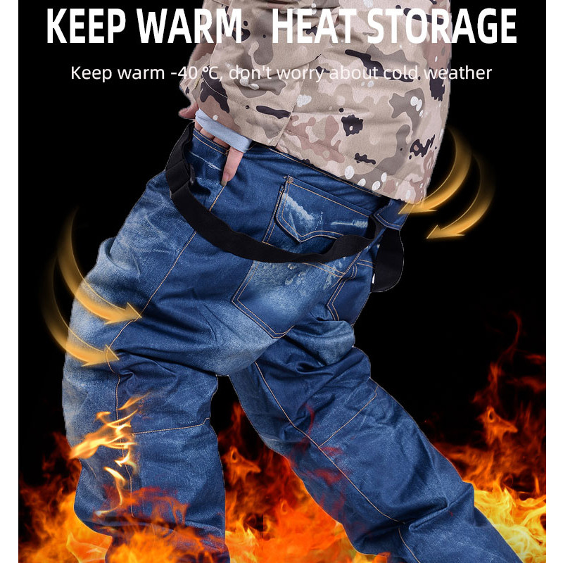 Kiváló minőségű Férfi Téli Vastag Meleg Sínadrágok Szélálló Vízálló Szalagtartó Nadrágok Snow Snowboard Skate nadrágok Síoverall