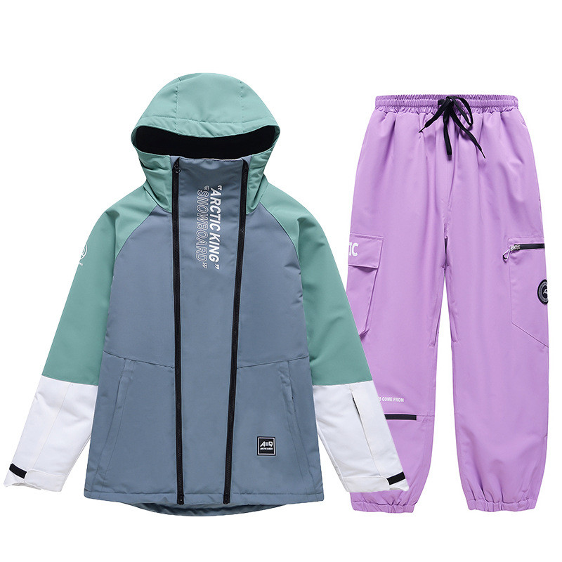 Skijaško odijelo za muškarce, žene Jakna za snowboarding + hlače, zimska odjeća za snowboarding, vodootporna Parka otporna na vjetar, skijaški kaput i hlače