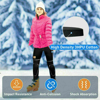 Παντελόνι Benken με επένδυση 3D EVA με επένδυση αντιανεμικό αδιάβροχο προστατευτικός εξοπλισμός για snowboard και σκι, εσώρουχα ποδηλάτου, σορτς