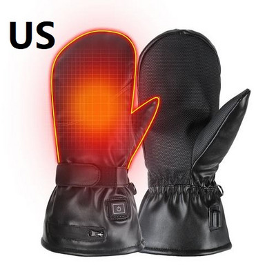 Zimske električne grijane rukavice s dodirnim zaslonom prstiju USB punjive rukavice za jahanje za rad po hladnom vremenu Zimski sportovi na otvorenom