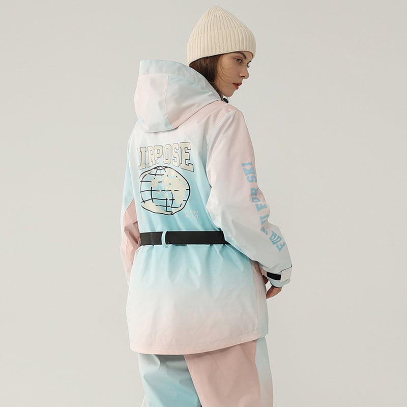 Új síöltöny Női Férfi Hóruhák Női Outdoor Snowboard Kabát Vastagított Meleg Síkészlet Szélálló Vízálló Hónadrágok